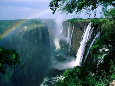 The Victoria Falls, Livingstone Zambia